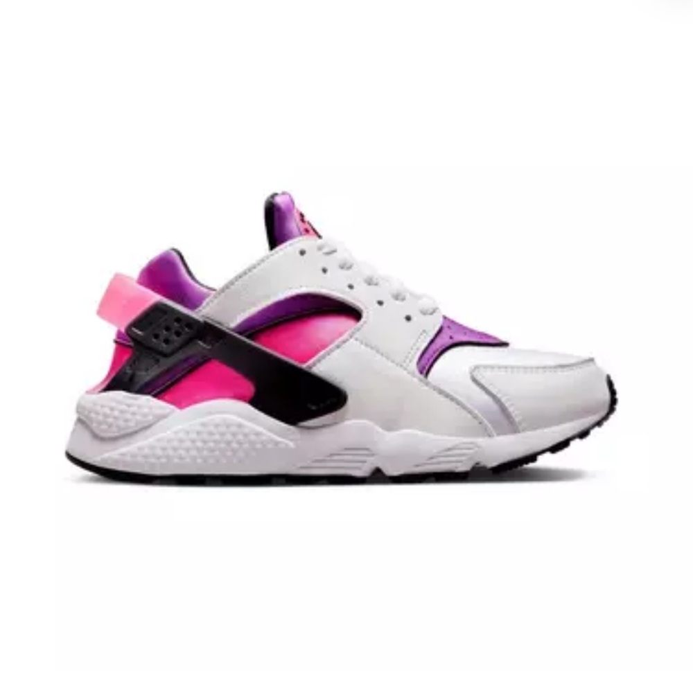 Nike Air Huarache "White/Black/Hyper Pink/Vivid Purple" Women's Shoe